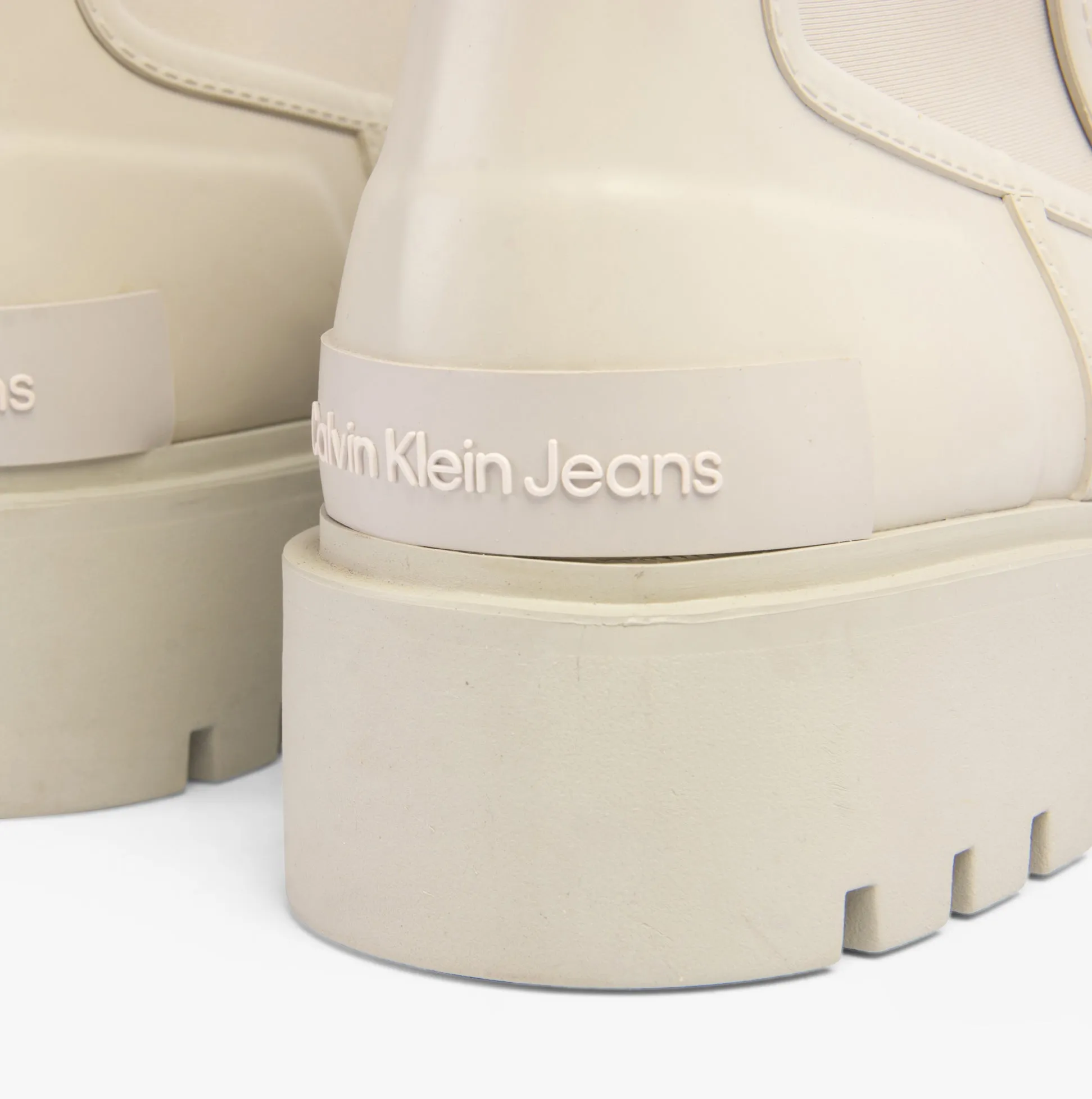 Calvin Klein MID RAINBOOT Womens Rainboots Oyster Mushroom