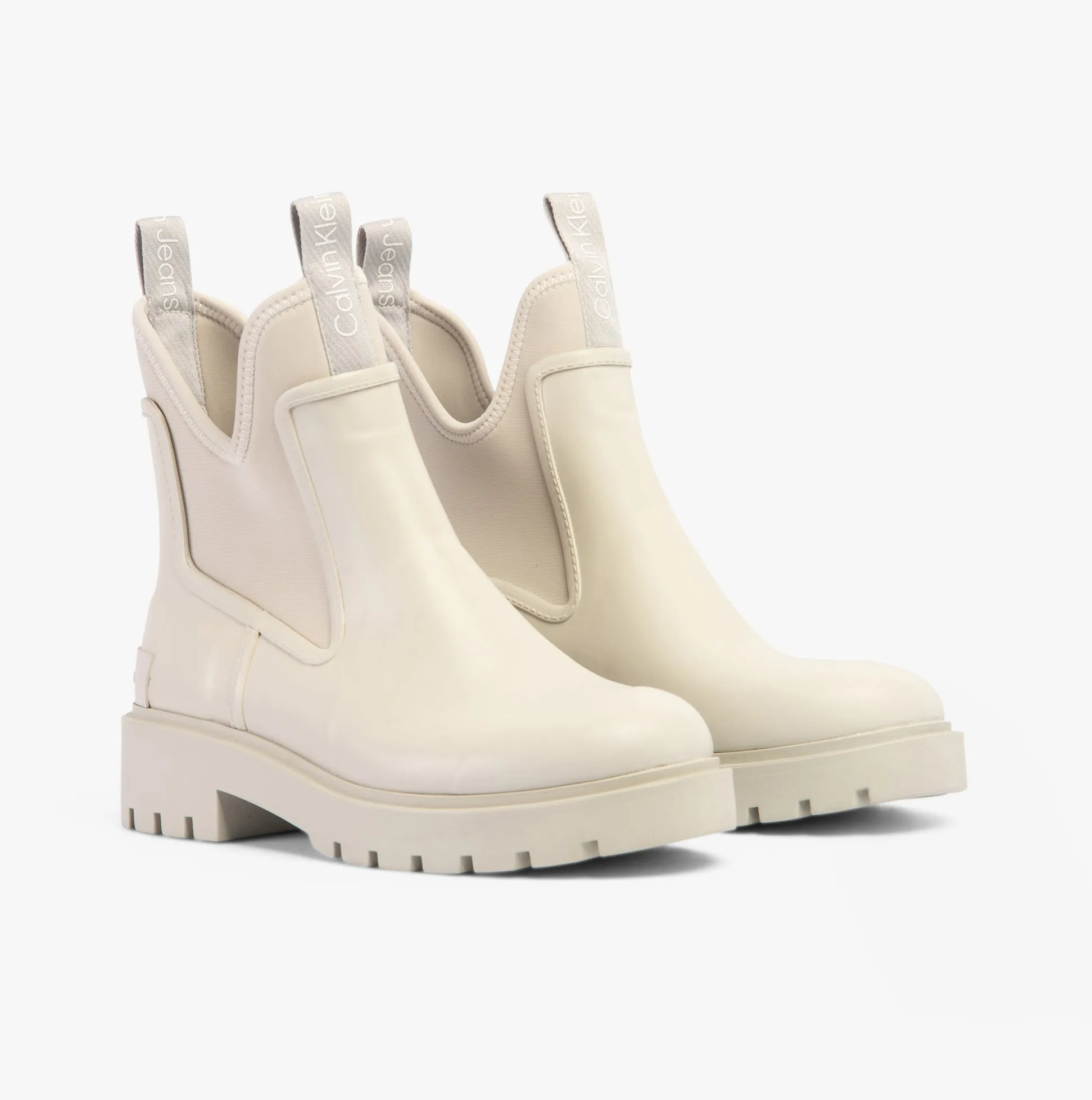 Calvin Klein MID RAINBOOT Womens Rainboots Oyster Mushroom