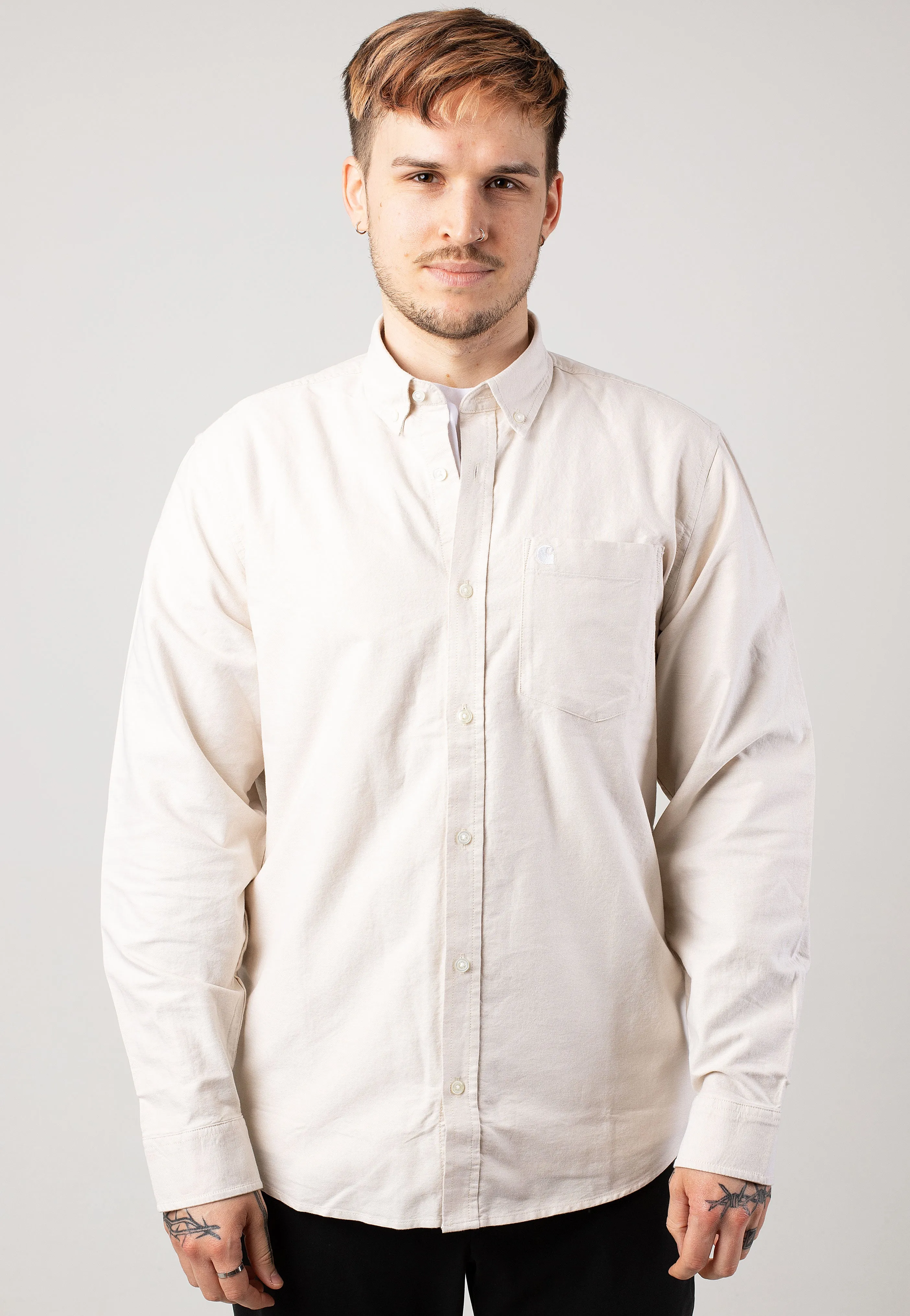 Carhartt WIP - C Logo Cornsilk/White - Shirt