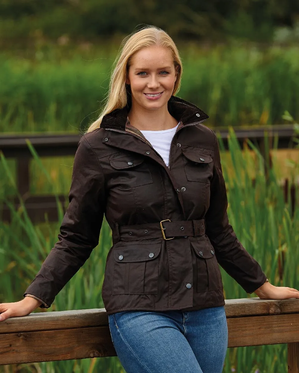 Champion Ellon Ladies Wax Cotton Jacket