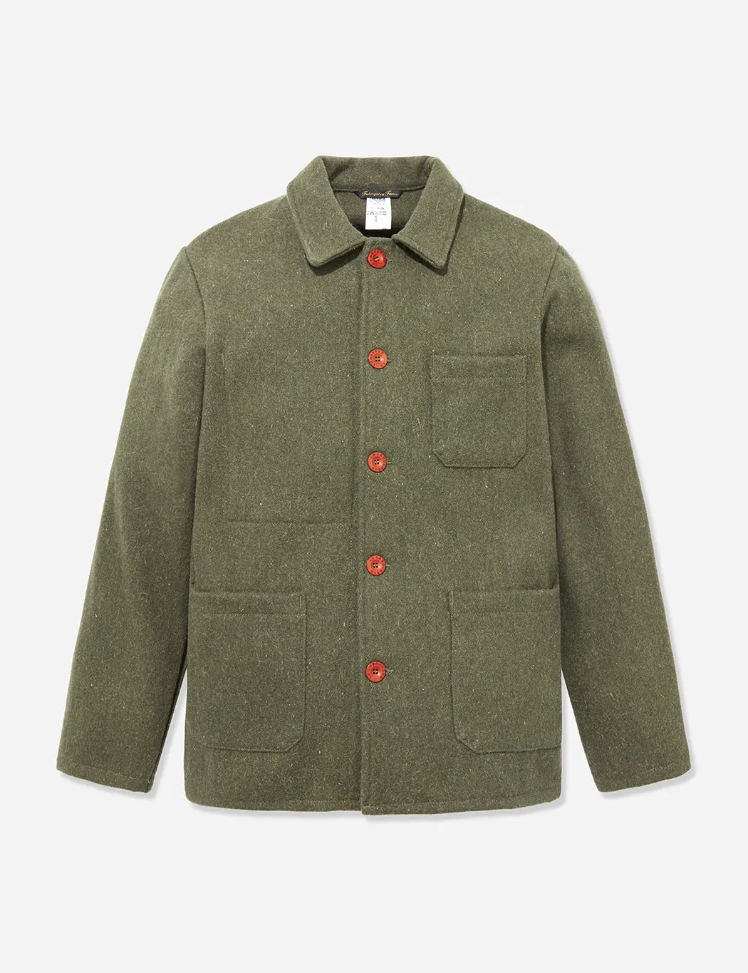 Clearance Price Le Laboureur Wool Work Jacket - Khaki Green  Almost Sold Out!