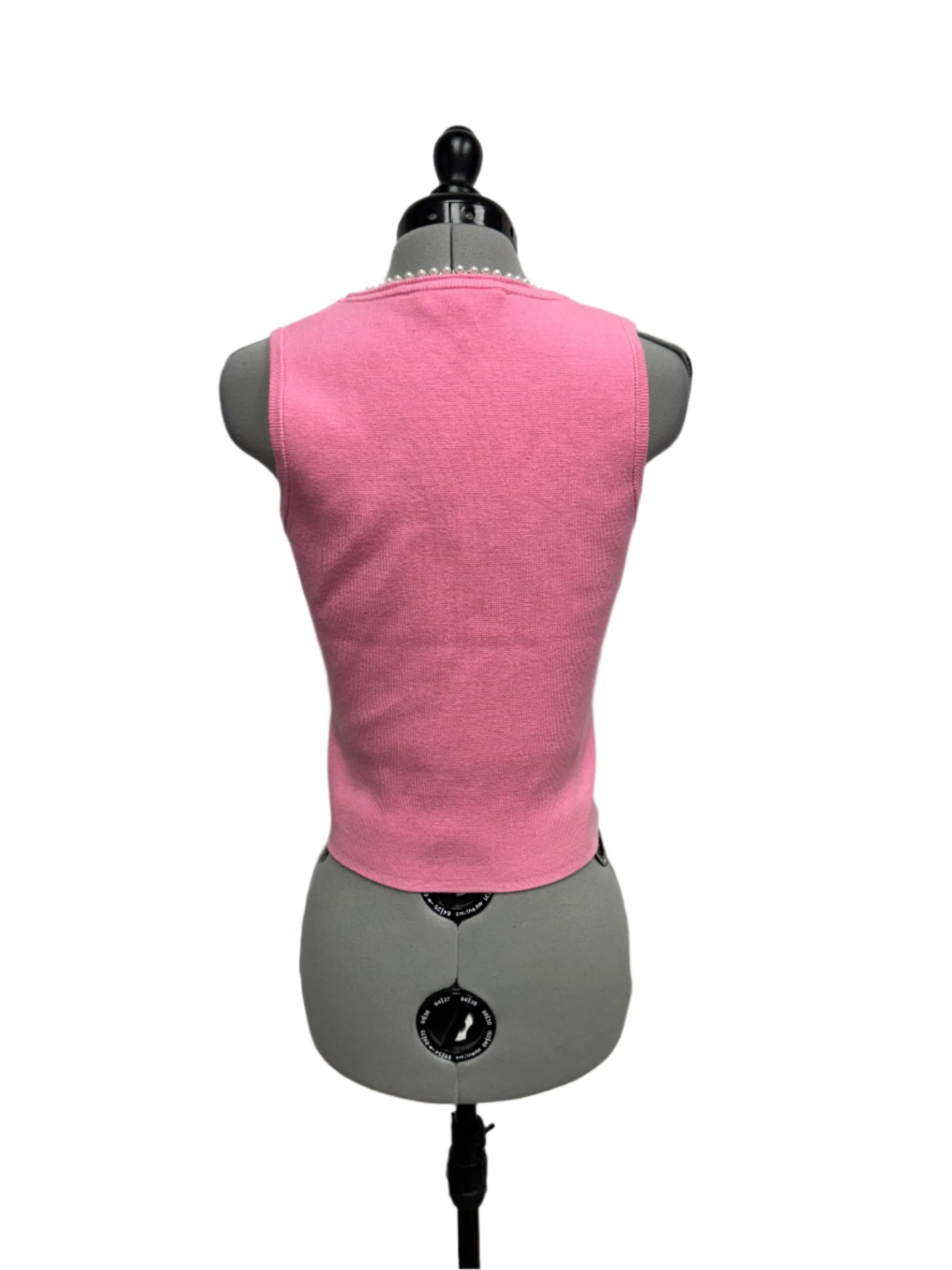 Clearance Price Womens Endless Rose Sleeveless Sweater, Medium  Stylish & Comfortable