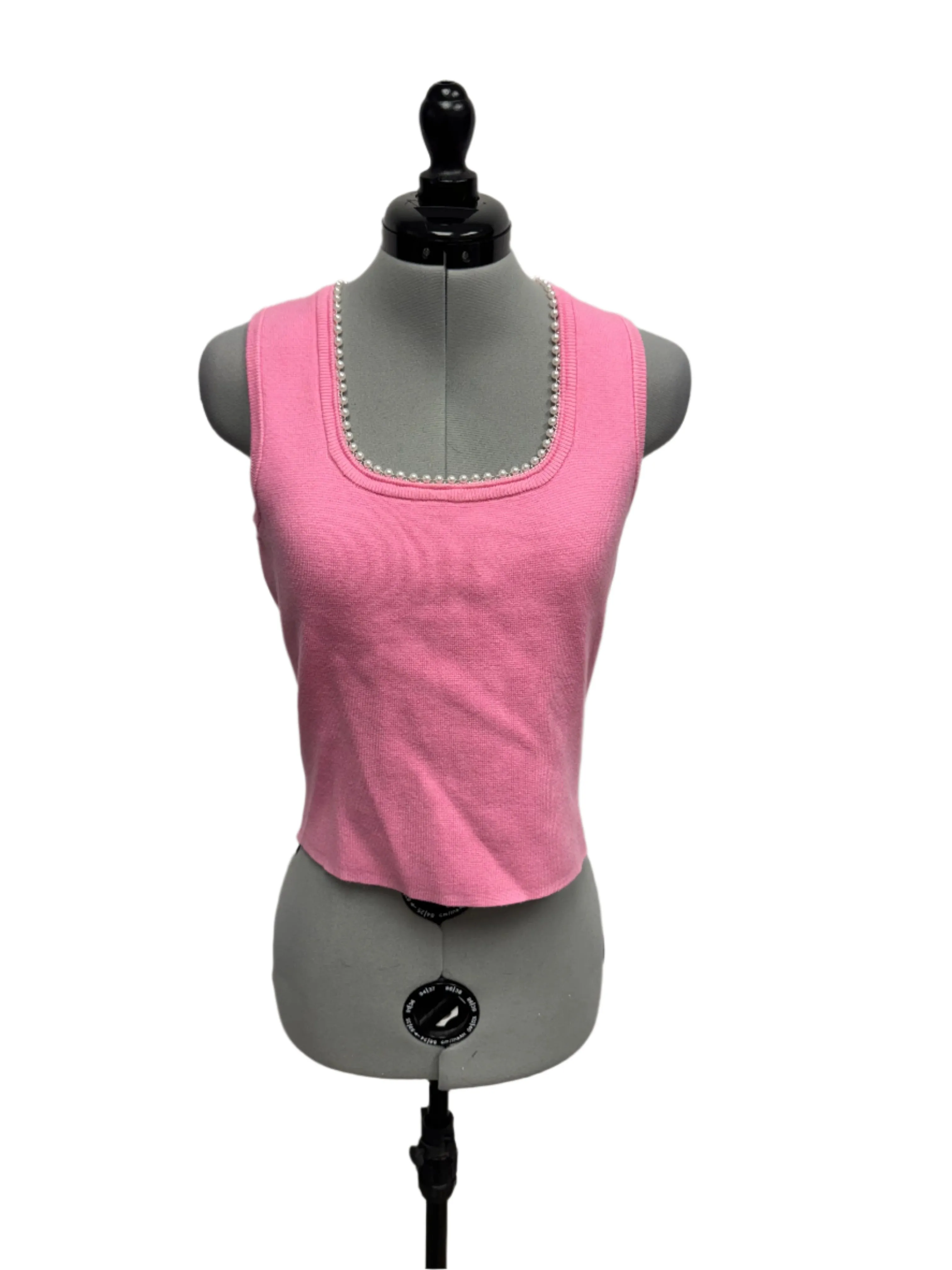 Clearance Price Womens Endless Rose Sleeveless Sweater, Medium  Stylish & Comfortable