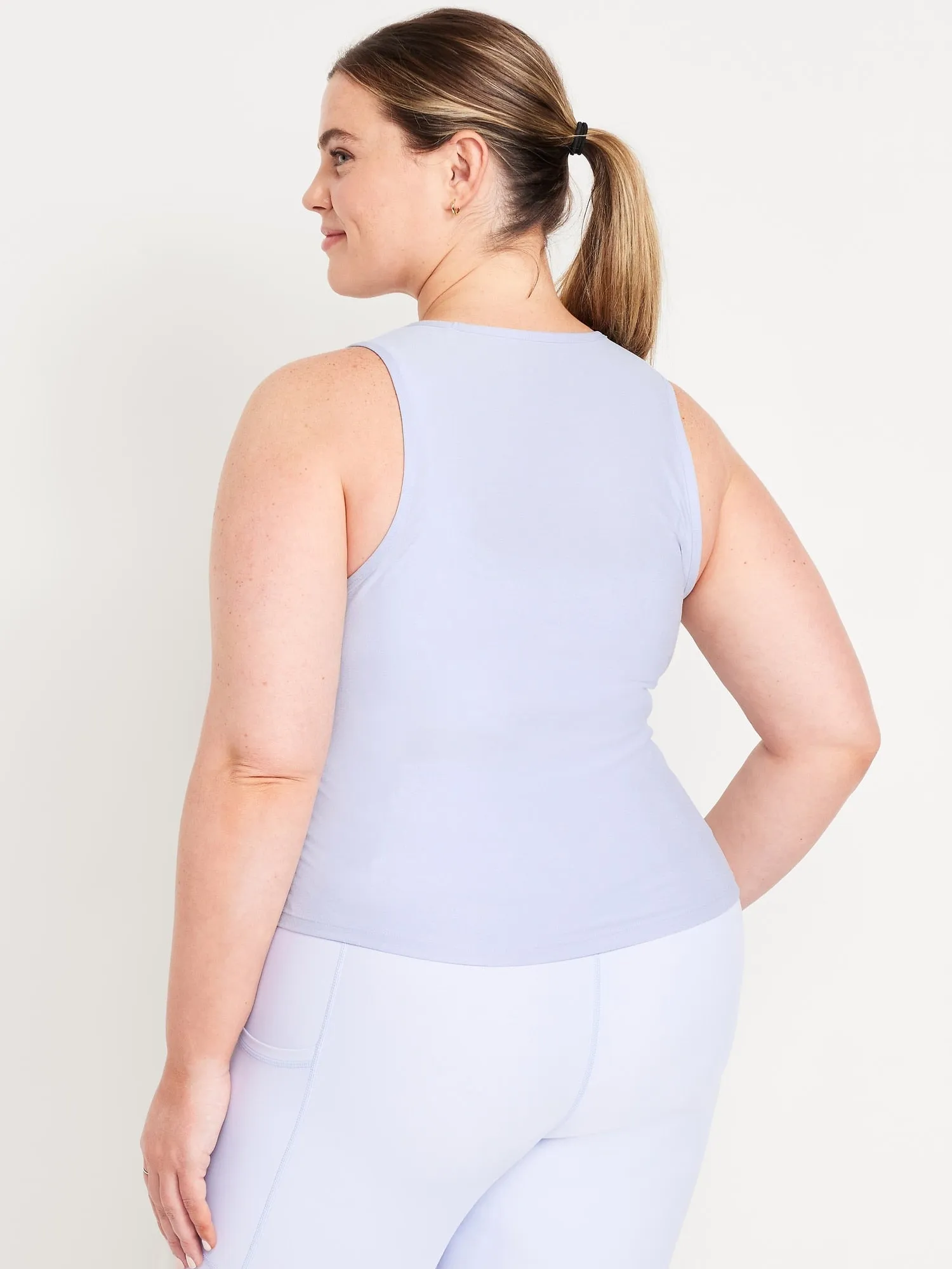 CloudMotion Ruched Tank Top