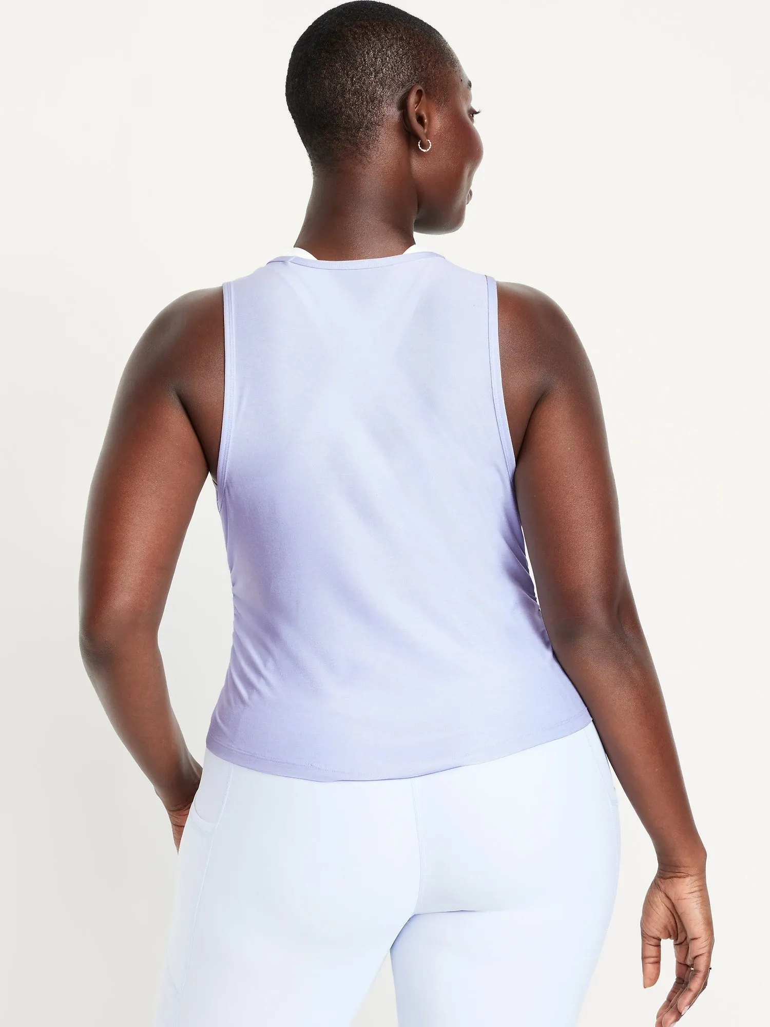 CloudMotion Ruched Tank Top