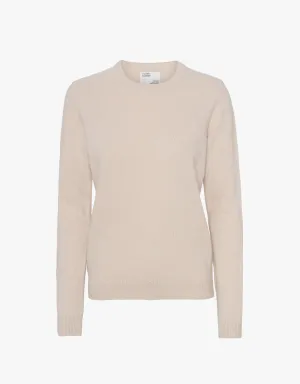 COLORFUL STANDARD - CLASSIC MERINO WOOL CREW - IVORY WHITE