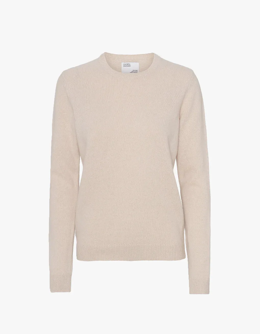 COLORFUL STANDARD - CLASSIC MERINO WOOL CREW - IVORY WHITE
