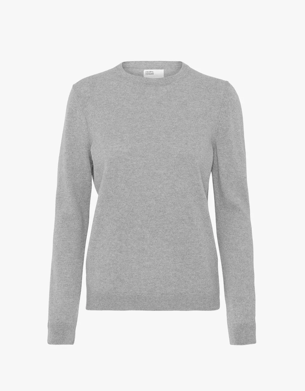 COLORFUL STANDARD - LIGHT MERINO WOOL CREW - HEATHER GREY