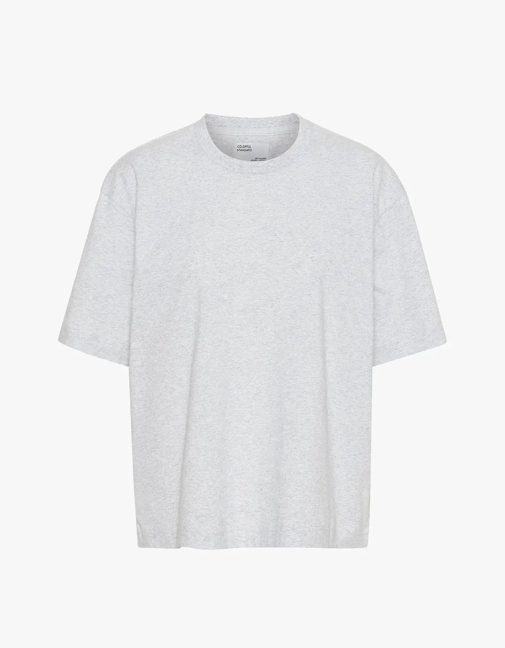 COLORFUL STANDARD - OVERSIZED ORGANIC TEE - SNOW GREY