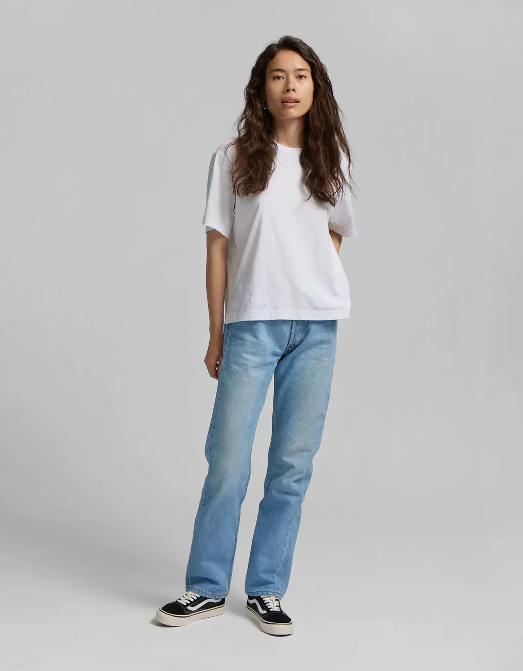 COLORFUL STANDARD - OVERSIZED ORGANIC TEE - SNOW GREY