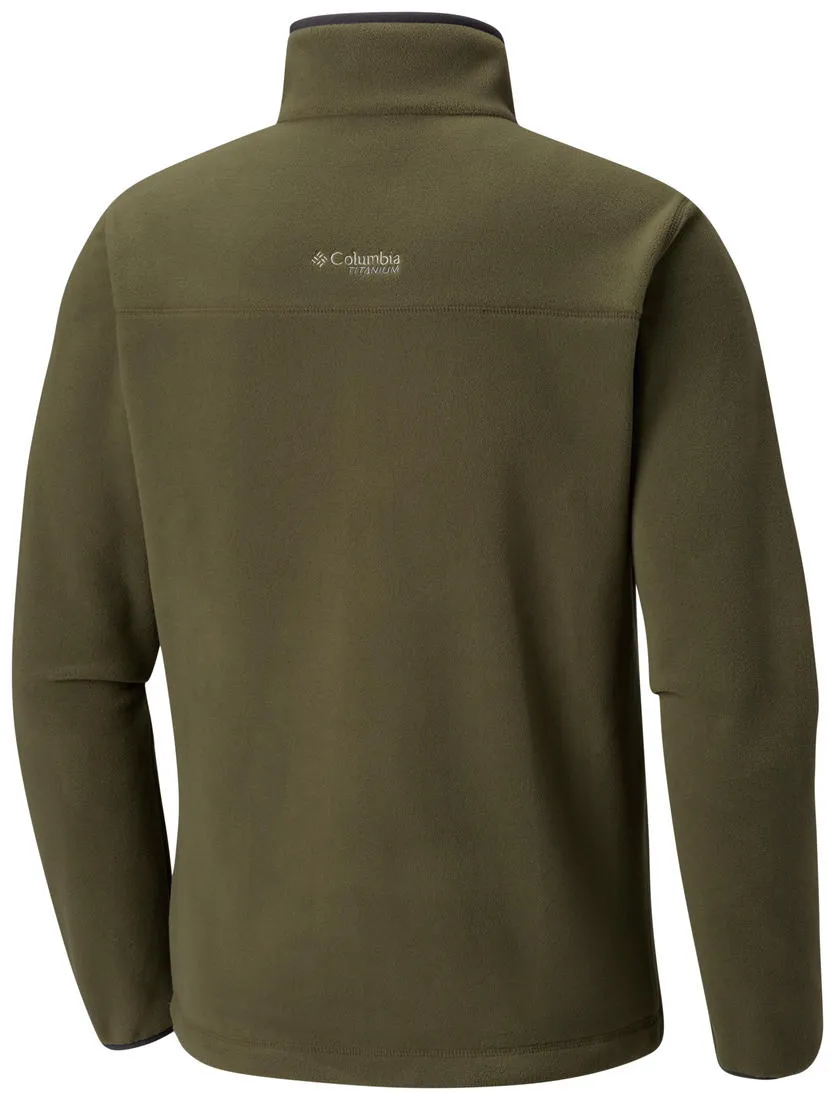 Columbia Men Brown Titan Pass 2.0 Fleece Jacket