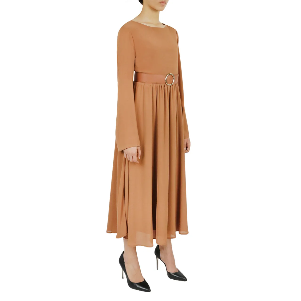 Customer Favorite Belted Long Sleeve Dress  Limited Stock!