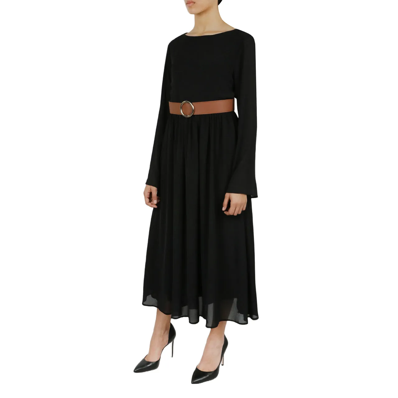 Customer Favorite Belted Long Sleeve Dress  Limited Stock!