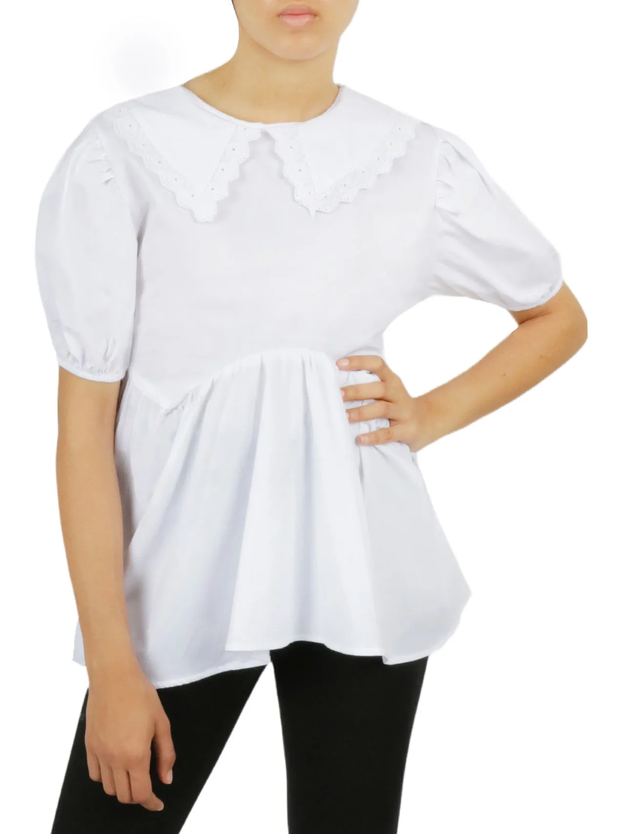 Customer Favorite Lace Detail Blouse  Going Fast!