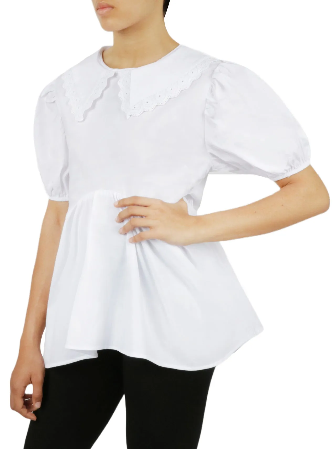 Customer Favorite Lace Detail Blouse  Going Fast!