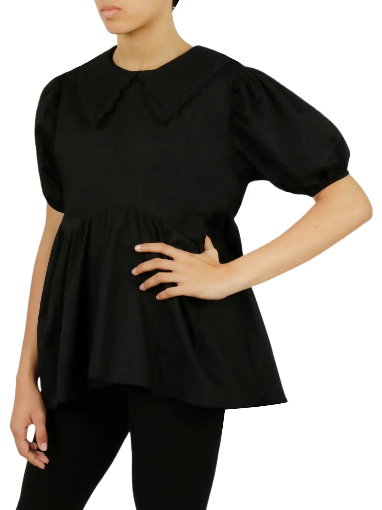 Customer Favorite Lace Detail Blouse  Going Fast!