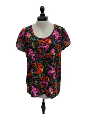 Customer Favorite Womens Fun & Flirt Short Sleeve Blouse, Small  Stylish & Comfortable