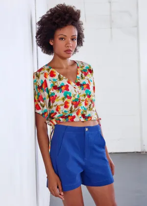 DAGG & STACEY - BILLIE SHORTS - ELECTRIC INDIGO - SS25