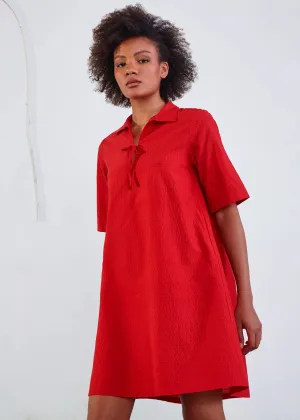 DAGG & STACEY - LELAND DRESS - FLAME - SS25