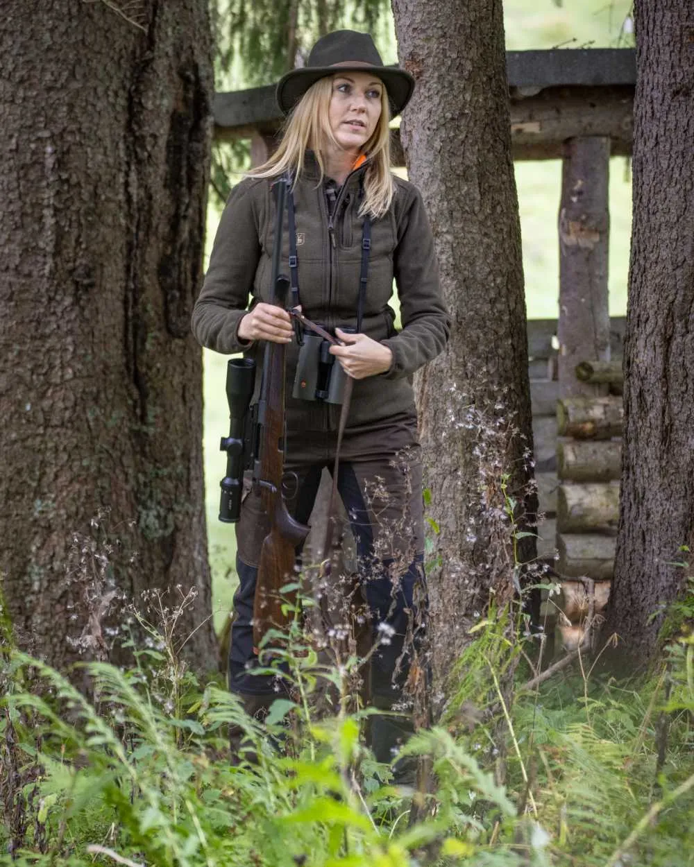 Deerhunter Lady Pam Reversible Bonded Fleece Jacket