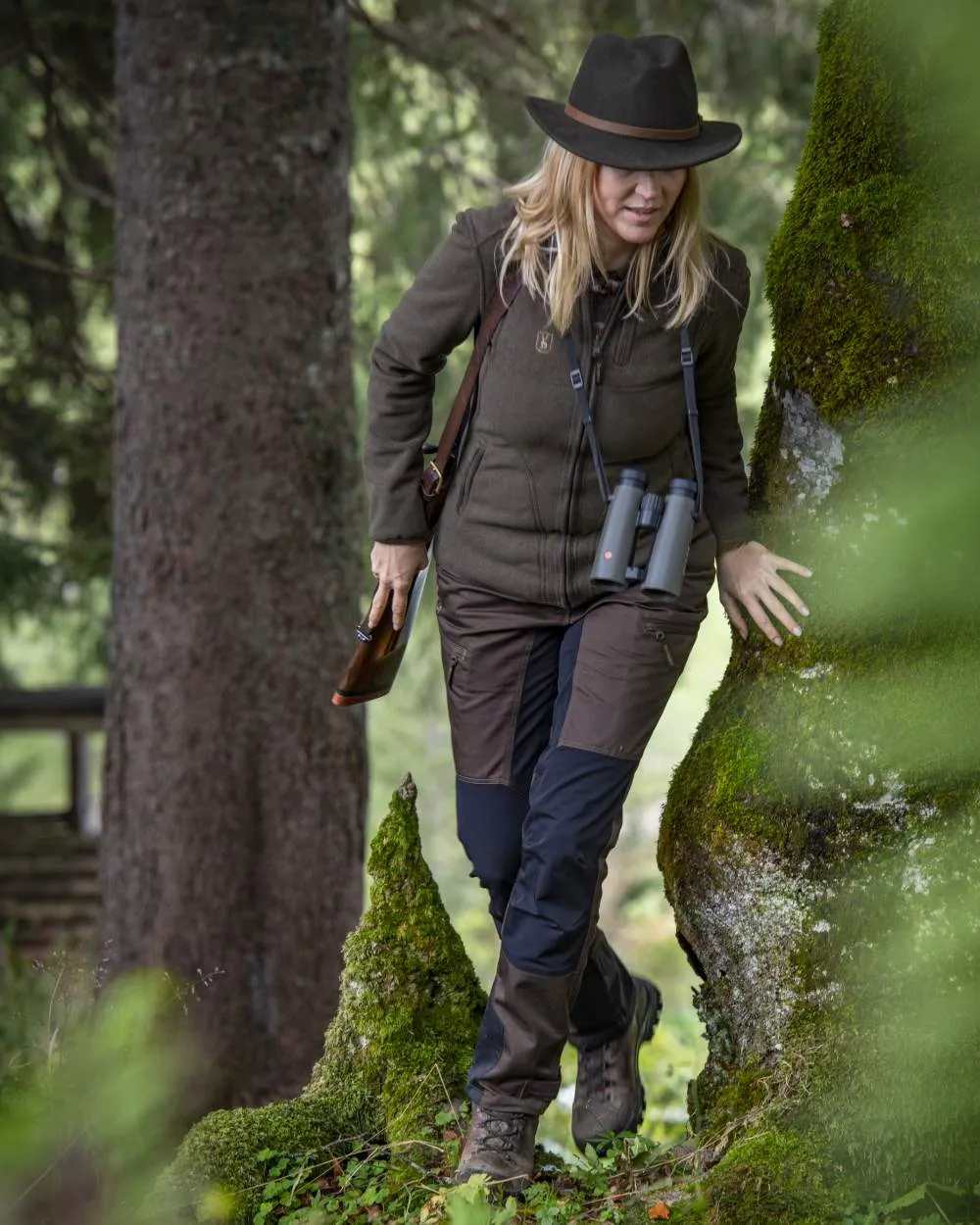 Deerhunter Lady Pam Reversible Bonded Fleece Jacket
