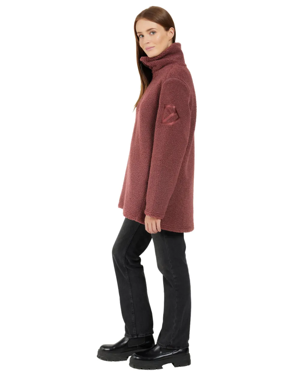 Didriksons Womens Marina Half Zip Sweater