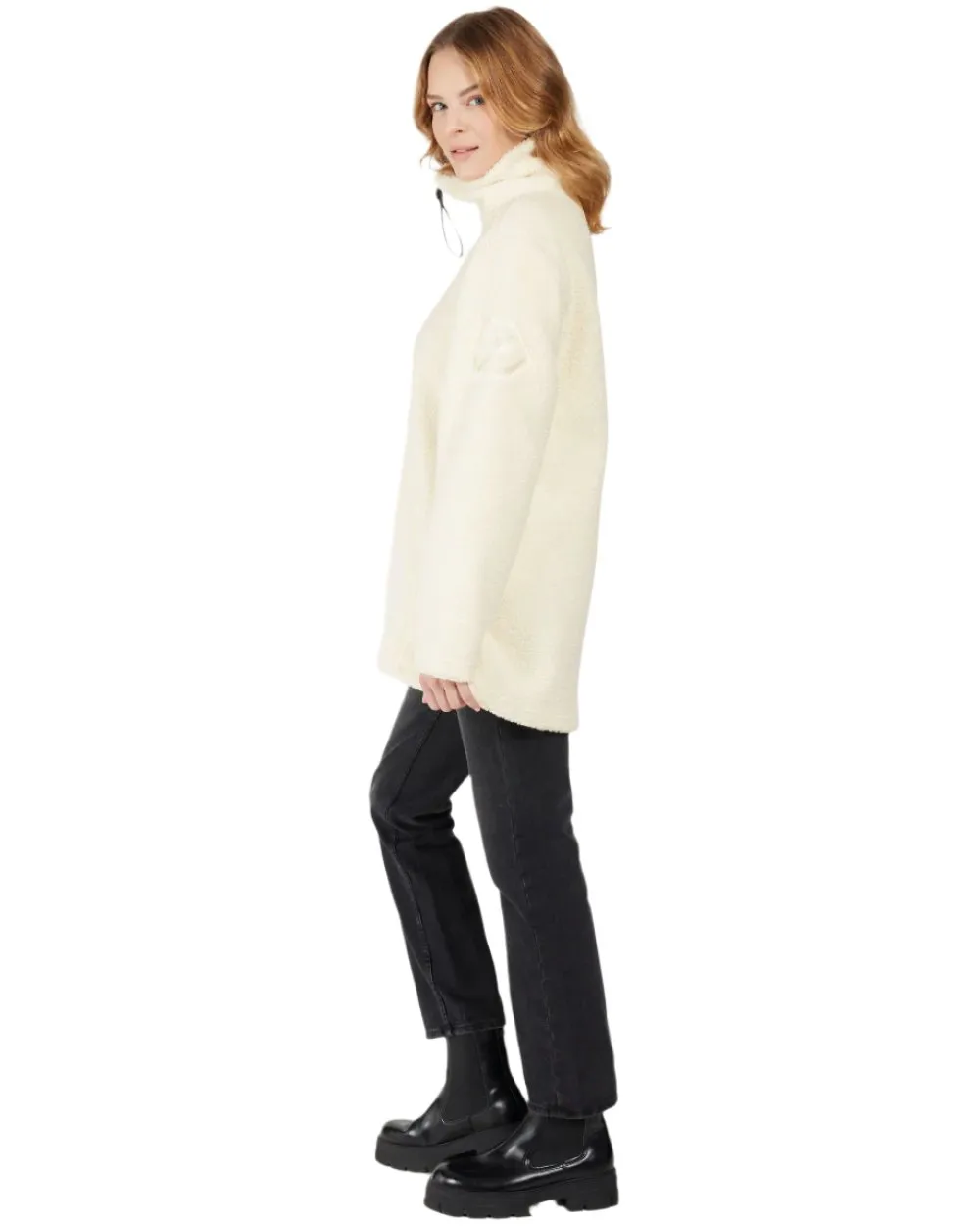 Didriksons Womens Marina Half Zip Sweater