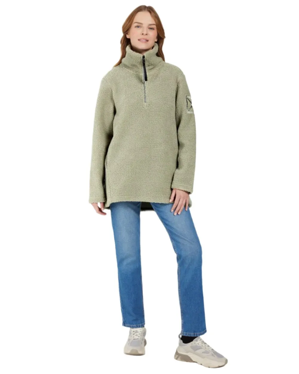 Didriksons Womens Marina Half Zip Sweater