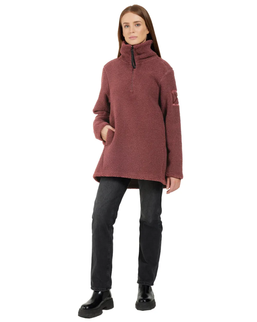 Didriksons Womens Marina Half Zip Sweater