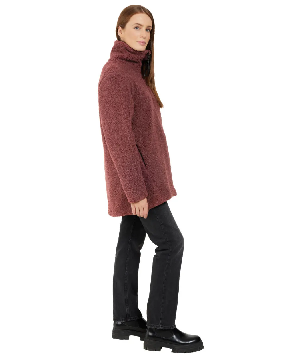 Didriksons Womens Marina Half Zip Sweater