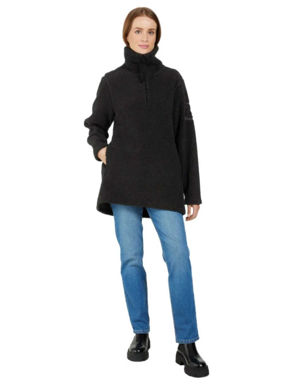 Didriksons Womens Marina Half Zip Sweater