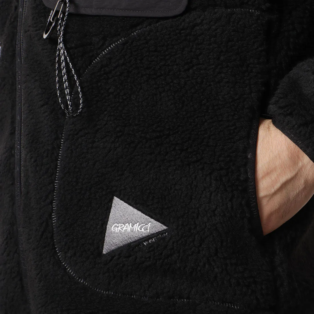 Doorbuster Gramicci x And Wander JQ Tape Fleece Jacket  Almost Sold Out!