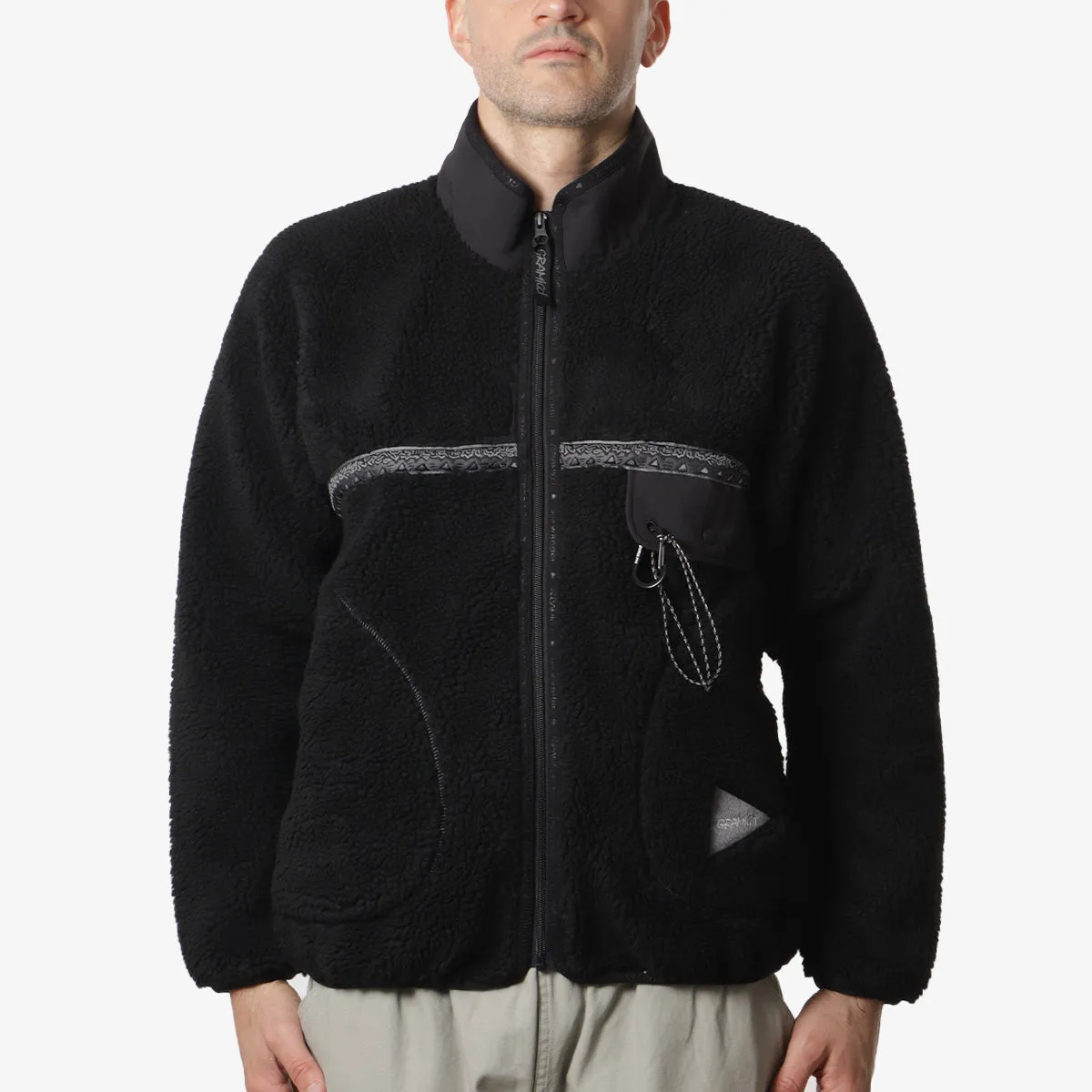 Doorbuster Gramicci x And Wander JQ Tape Fleece Jacket  Almost Sold Out!