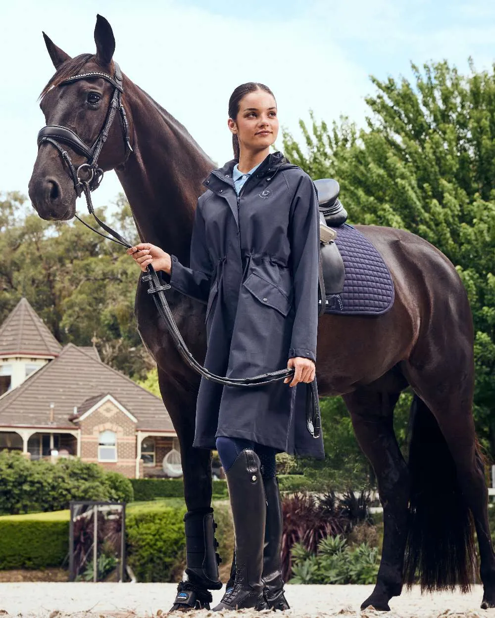 Dublin Womens Wet Weather Long Jacket