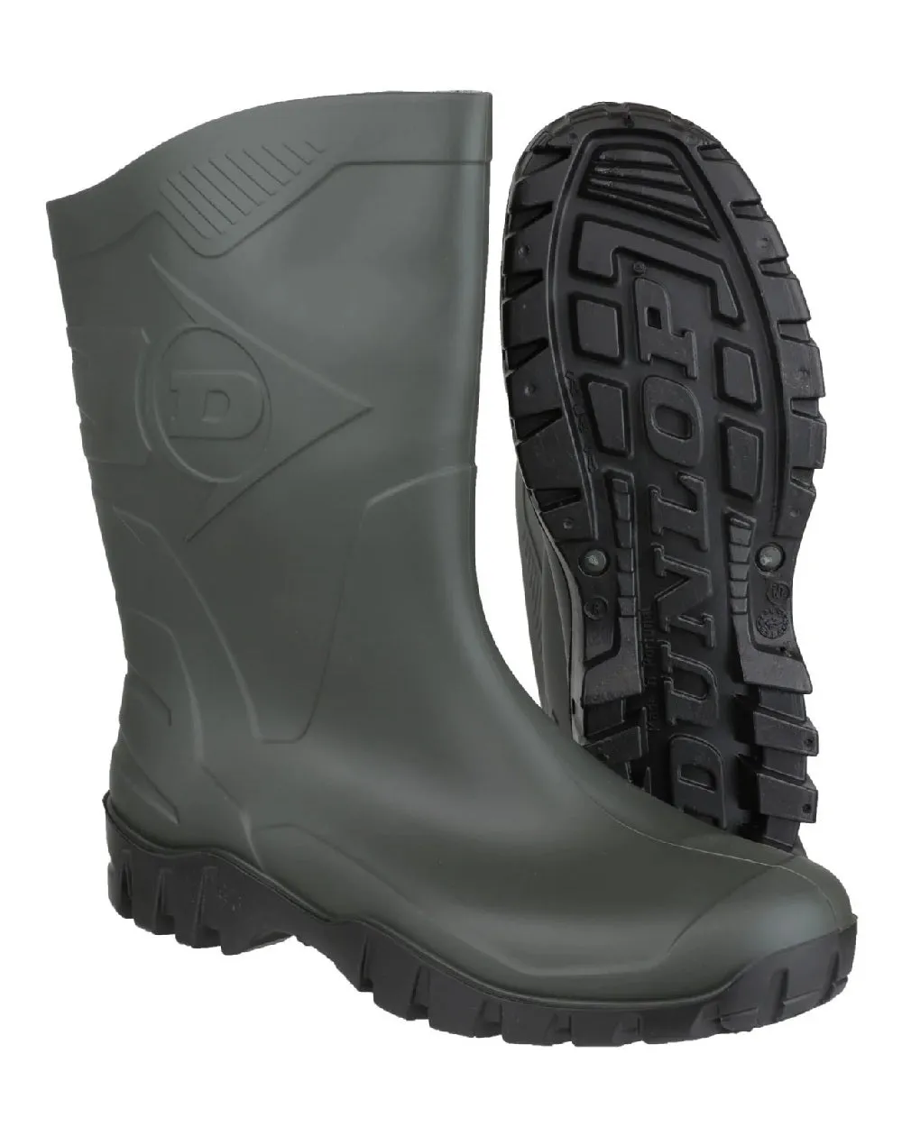 Dunlop Dee Calf Length Wellingtons