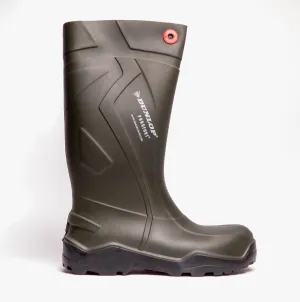 Dunlop PUROFORT  Unisex Non-Safety Wellington Boots Green