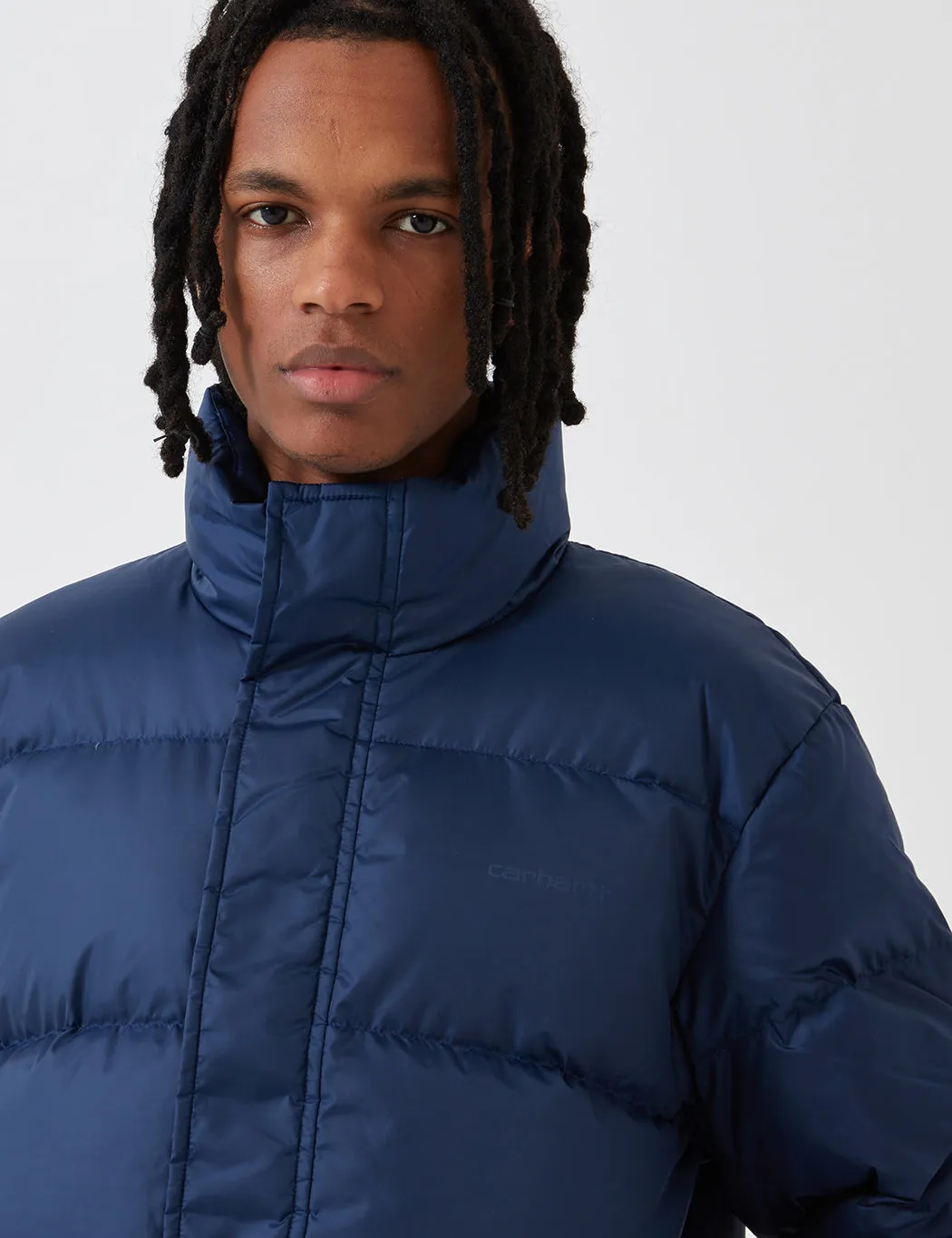 Editors Choice Carhartt-WIP Deming Jacket - Metro Blue  Today Only!