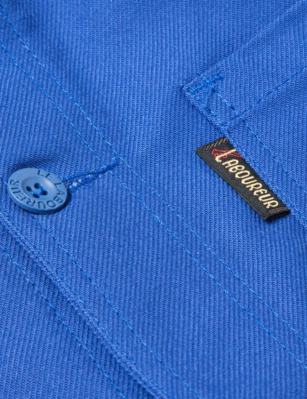 Editors Pick Le Laboureur Cotton Work Jacket - Bugatti Blue  Almost Gone!