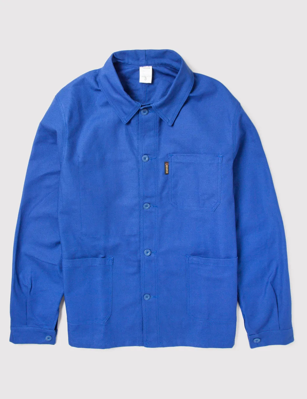 Editors Pick Le Laboureur Cotton Work Jacket - Bugatti Blue  Almost Gone!
