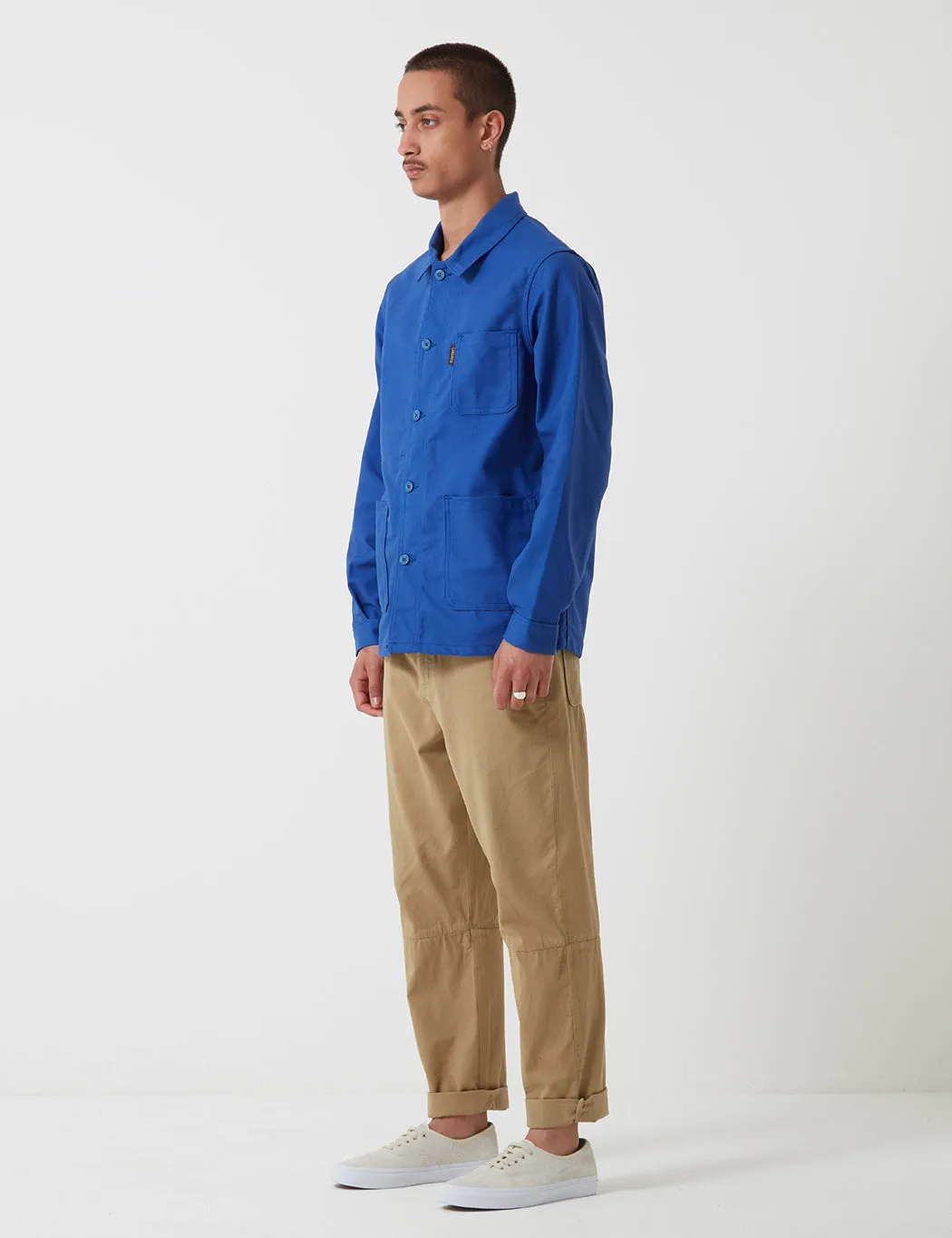 Editors Pick Le Laboureur Cotton Work Jacket - Bugatti Blue  Almost Gone!