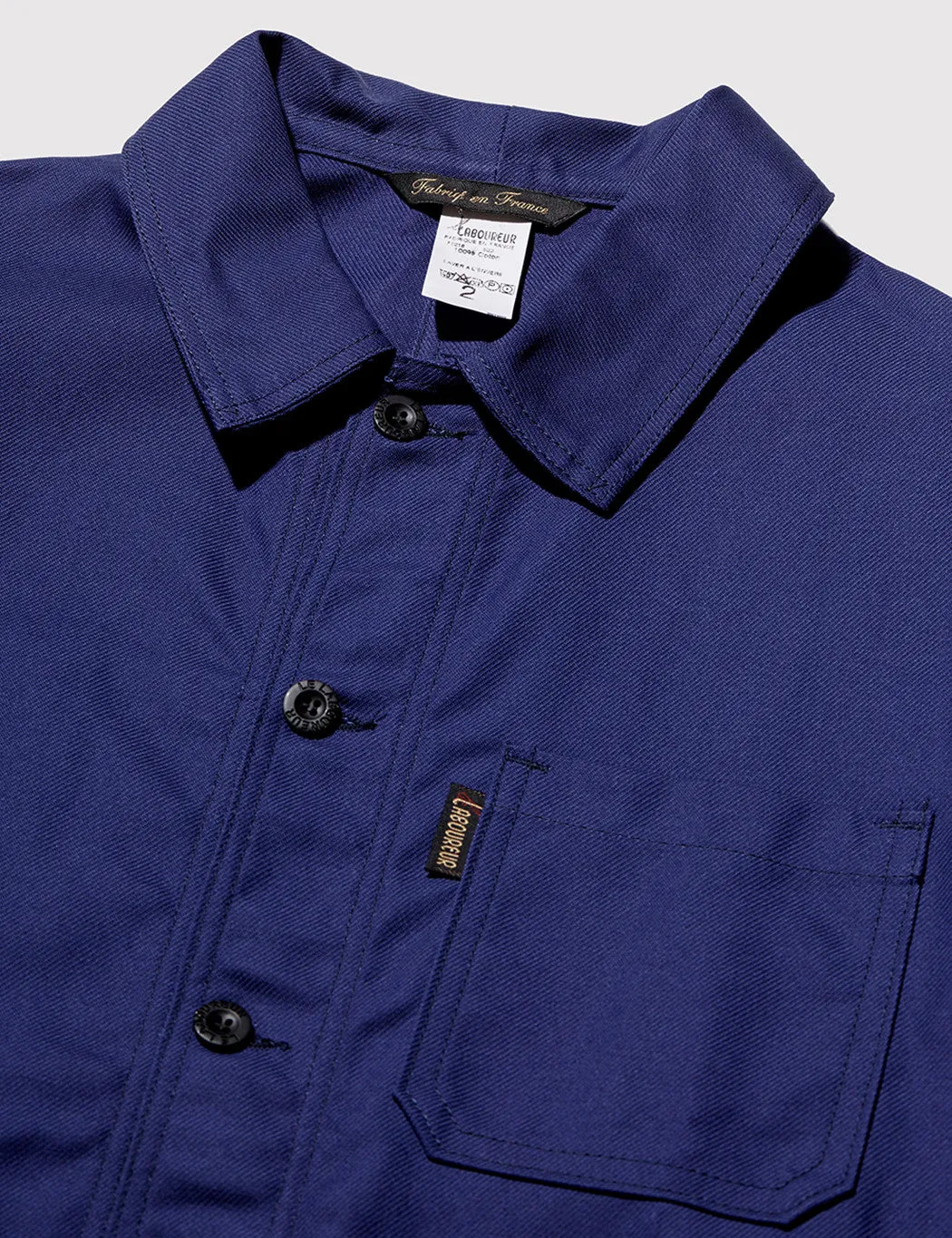 Editors Pick Le Laboureur Cotton Work Jacket - Navy Blue  Almost Gone!