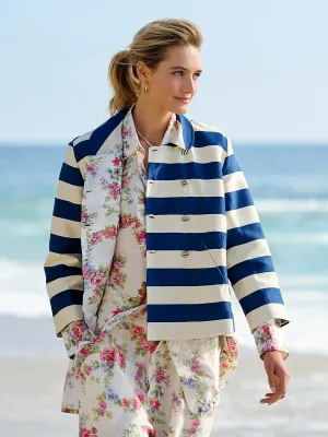 Elvi Stripe Reversible Jacket