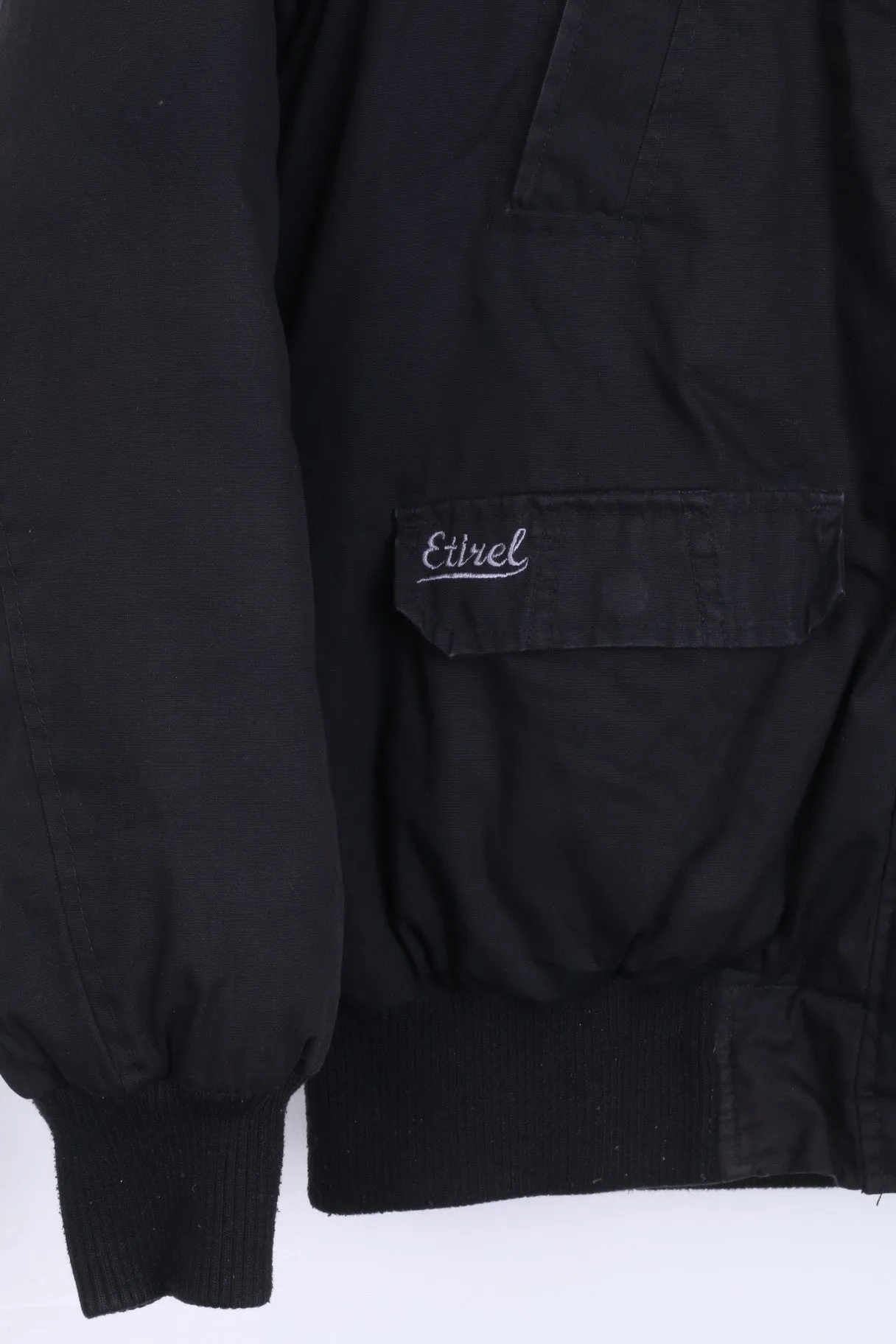 Etirel Campus Sportswear Womens M Jacket Padded Winter Hood Black