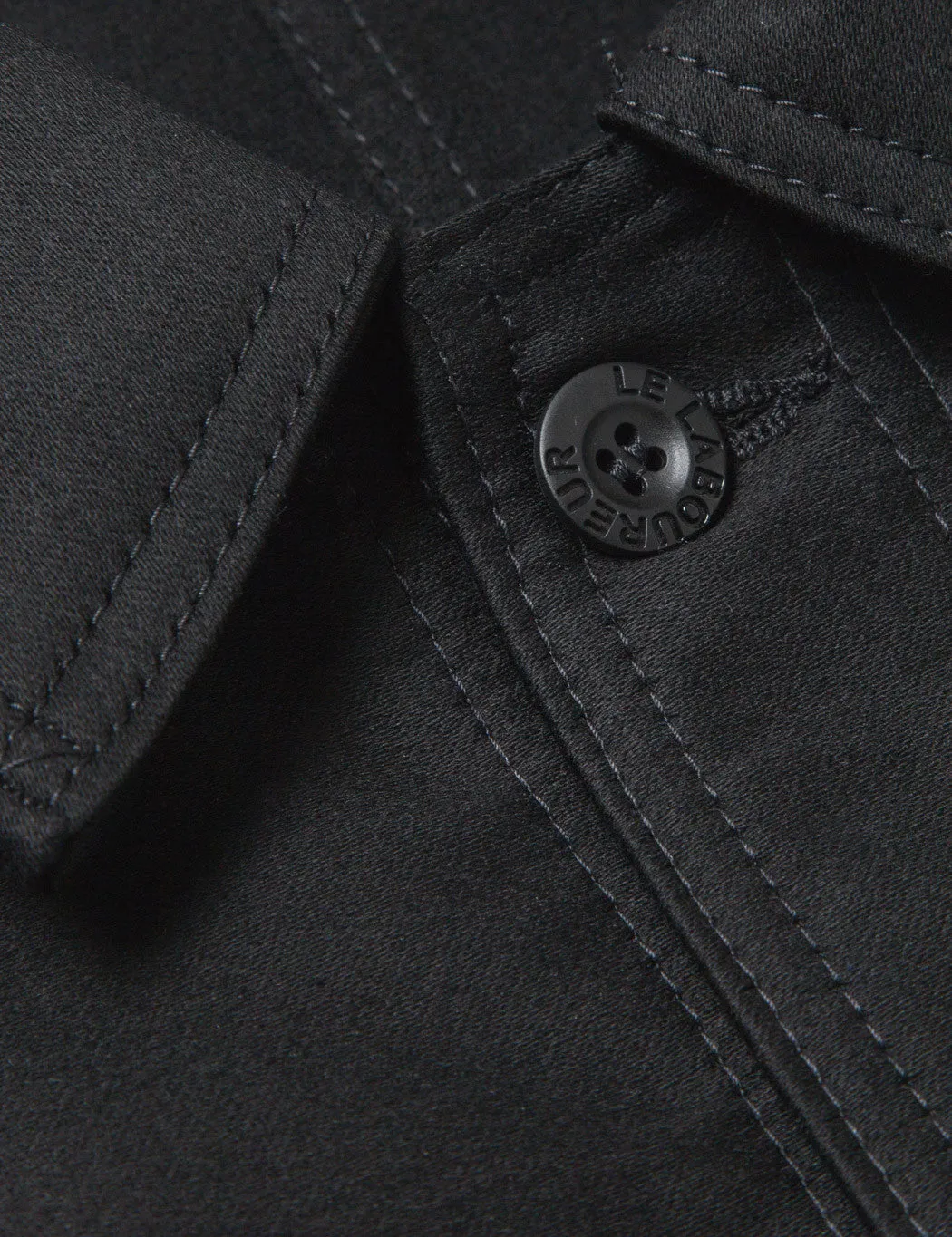 Exclusive Le Laboureur Moleskin Work Jacket - Black  Stylish & Comfortable