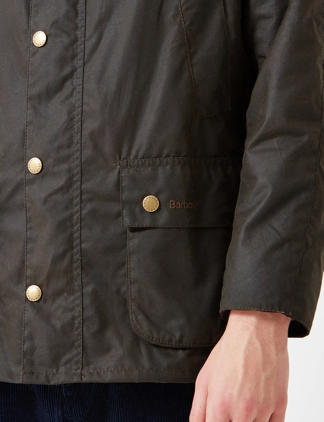 Flash Sale Barbour Ashby Wax Jacket - Olive Green  Stylish & Comfortable