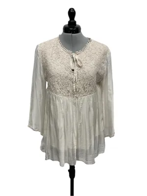 Flash Sale! Womens Bellambia Long Sleeve Blouse, Small  Last Few Pieces!