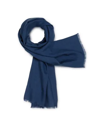 Foulard en lin - fabriqu en France (INDIGO)