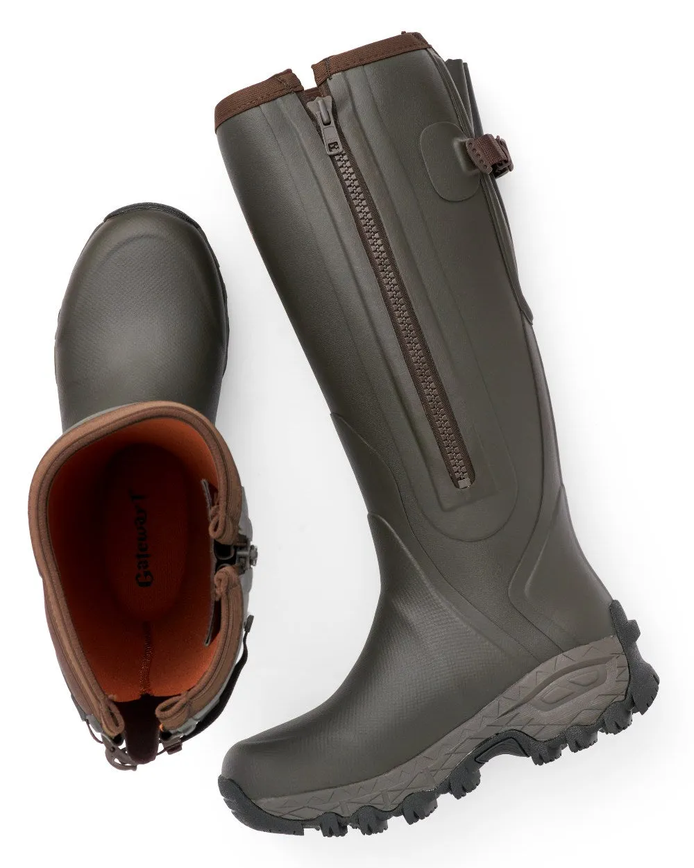 Gateway1 Moor Country Lady 17" 3mm Side-Zip Wellingtons