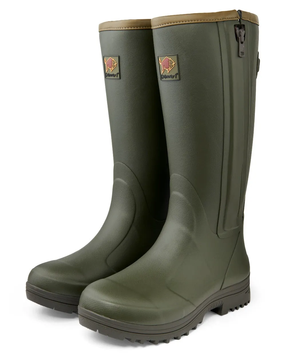 Gateway1 Pheasant Game Lady 17" 5mm Side-Zip Wellingtons