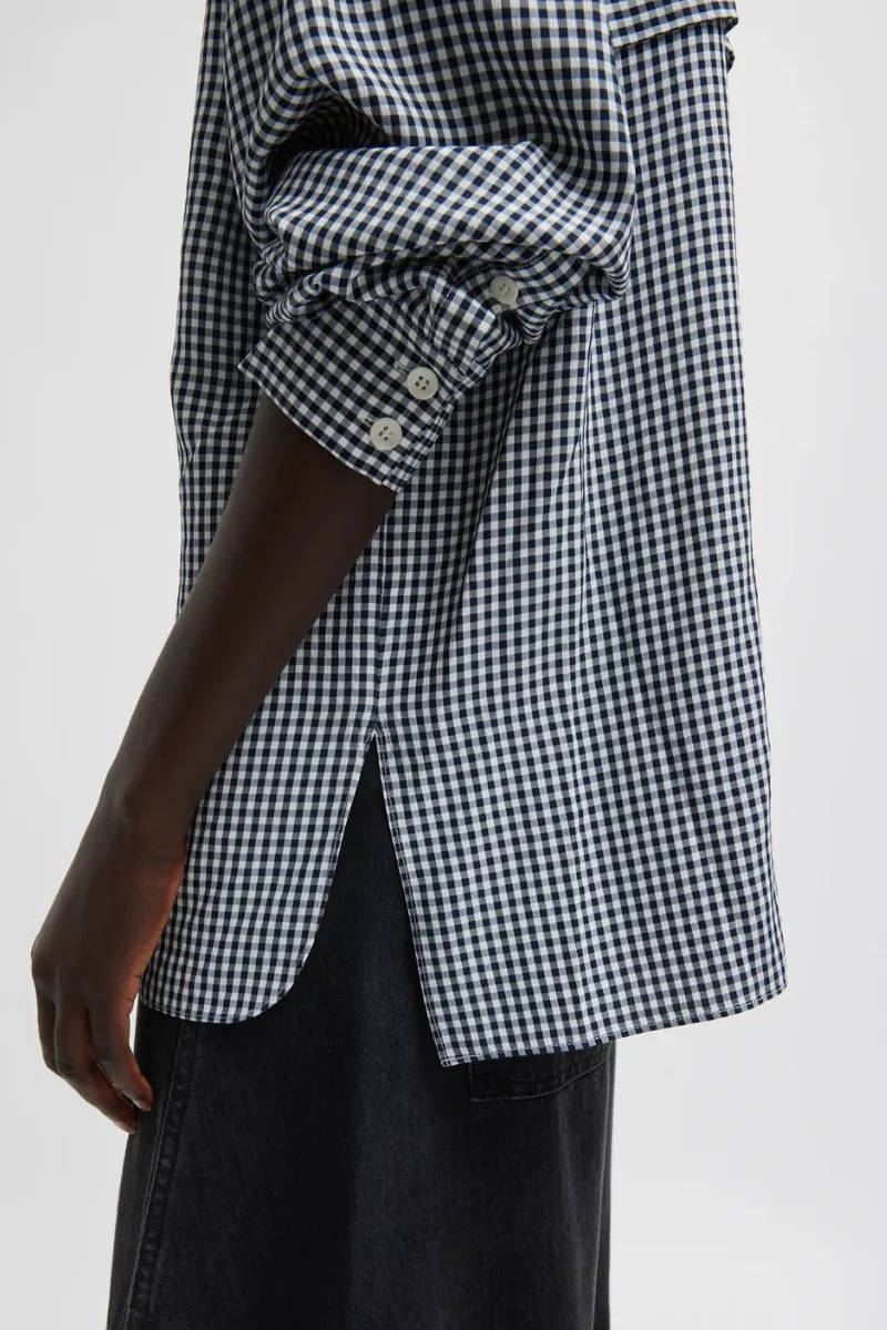 Gingham Oversized Shirt